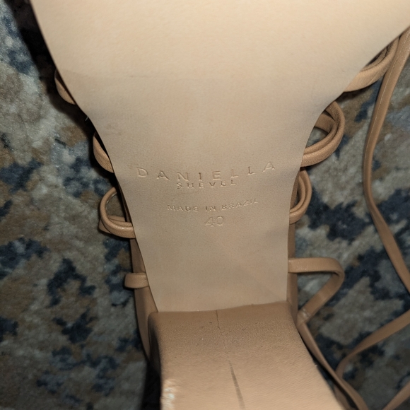 Daniella Shevel Lace Up Cage Heels - Picture 5 of 6